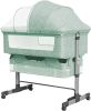 Baby Bassinet Bedside Sleeper 3 in 1 Bedside Crib, Adjustable Portable Bed for Infant/Baby/Newborn,with Mosquito Nets, Large Storage Bag